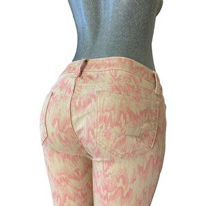 American Eagle Outfitters Legging Womens Jeans Tag 0 Pink Low-Rise W27xL28